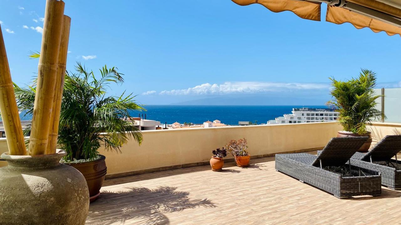 Penthouse Apartment Zentral Und Ruhig Gelegen Puerto de Santiago  Exterior foto