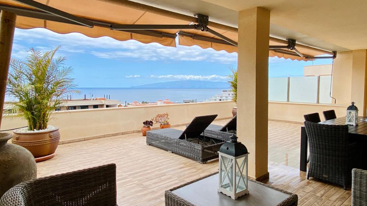 Penthouse Apartment Zentral Und Ruhig Gelegen Puerto de Santiago  Exterior foto