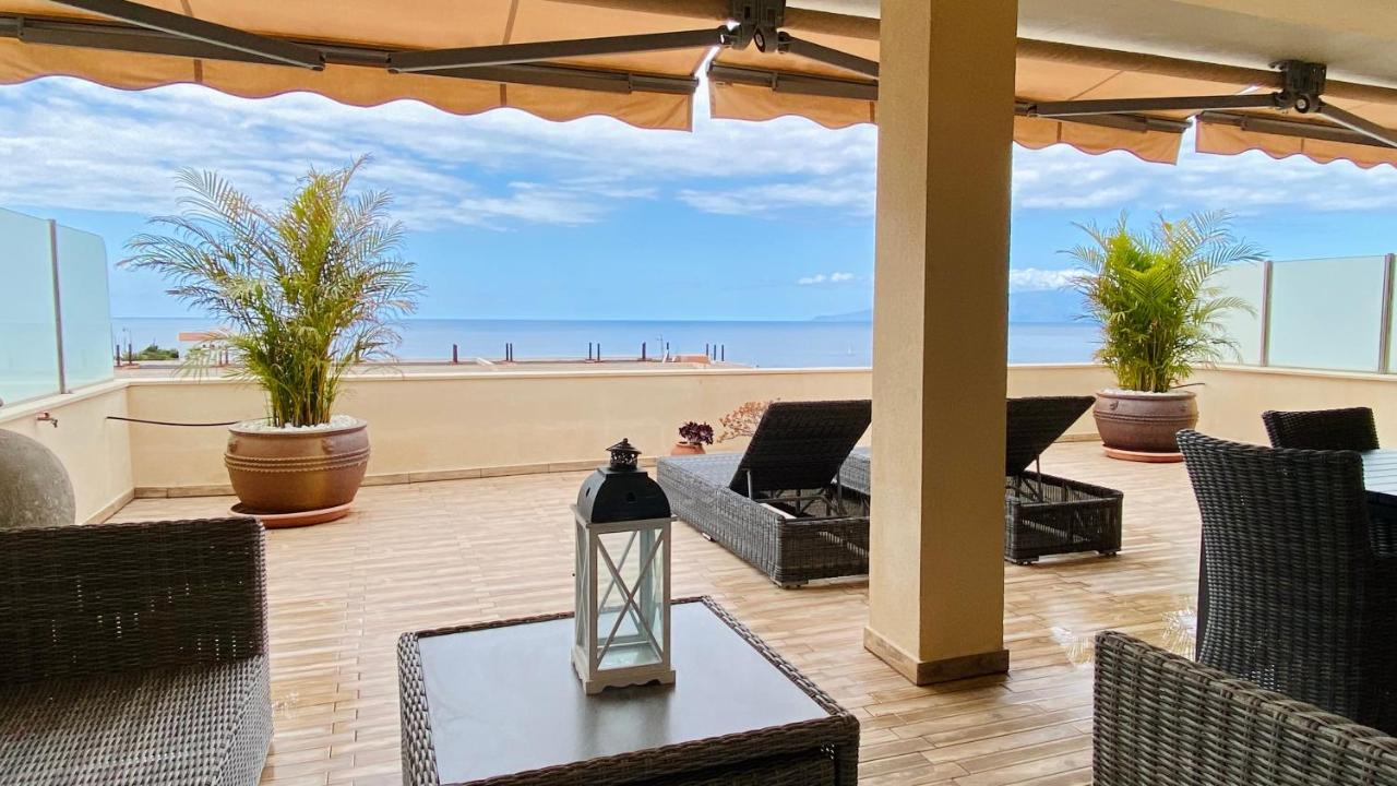 Penthouse Apartment Zentral Und Ruhig Gelegen Puerto de Santiago  Exterior foto